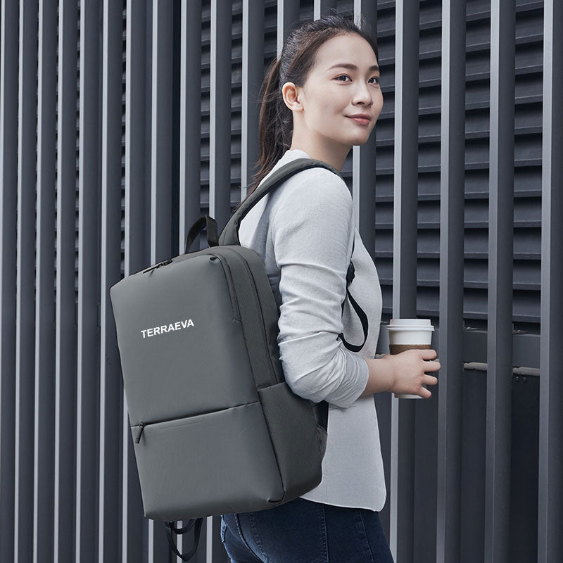 Terra eva- Classical Basic Travel Backpack For School Water Resistant Bookbag